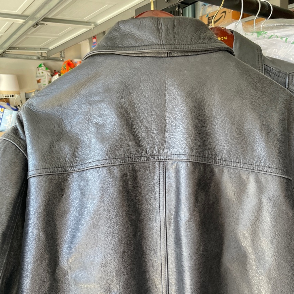 Black Leather Jacket - Picture 5 of 7